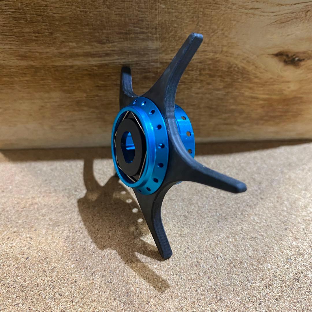 ⭐️ダイワ【カーボンスタードラグ×メカニカルブレーキノブ】セット⭐️ライトブルー⭐️