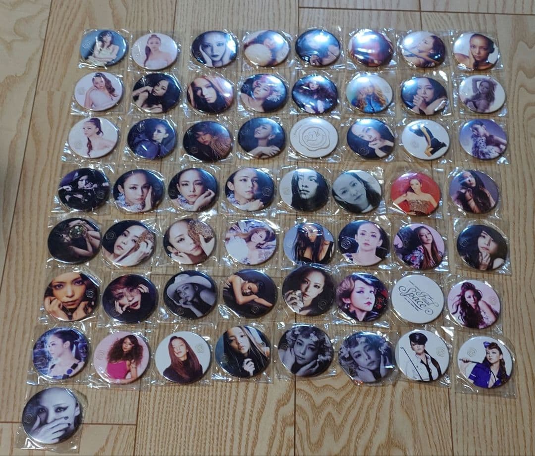 安室奈美恵 Final Space 缶マグネット コンプ 57種