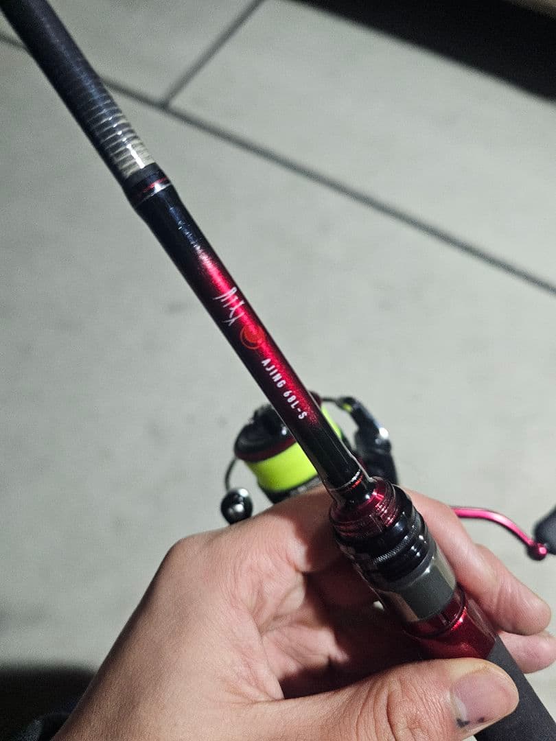 月下美人　ロッドリールセット