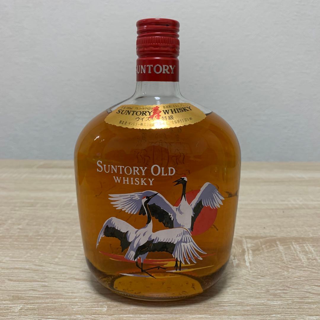 サントリーオールドウィスキー寿ボトル