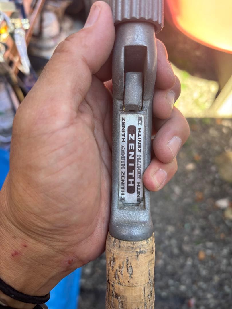 アブガルシア2500 サンセットオレンジ　オールド　トップ