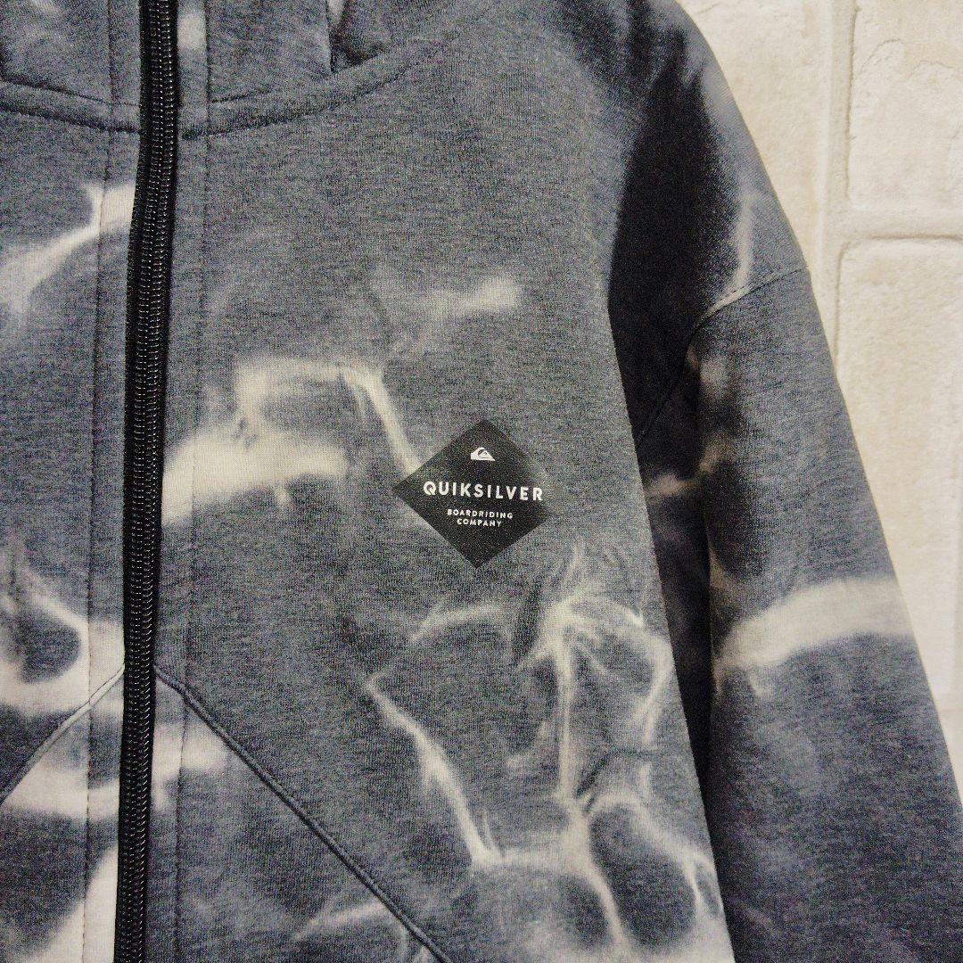 クイックシルバー　ナイロン　ジャケット　セットアップ　スキーウェア　総柄