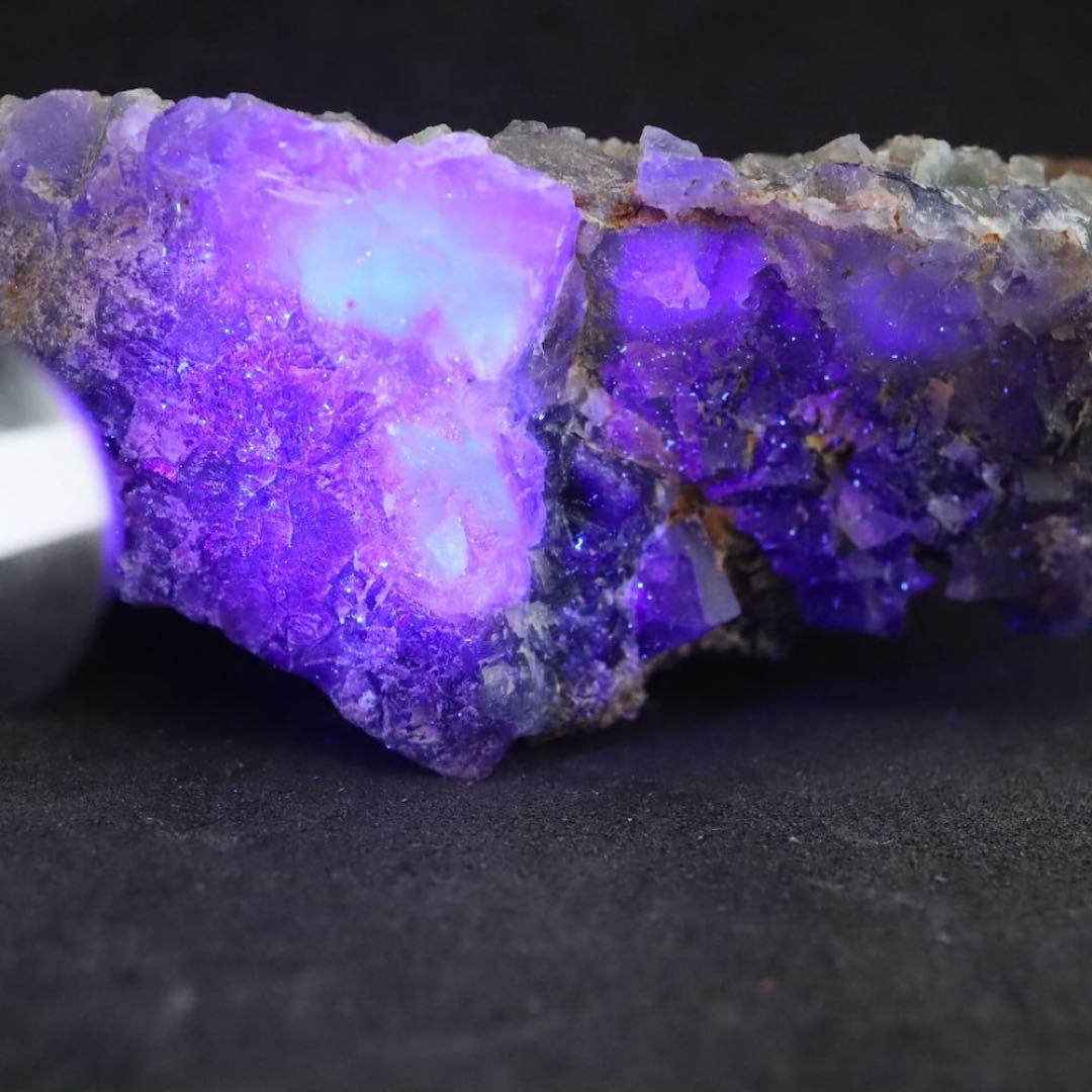 蛍石 ニューメキシコ産 フローライト 原石 156g FL316　鉱物　天然石