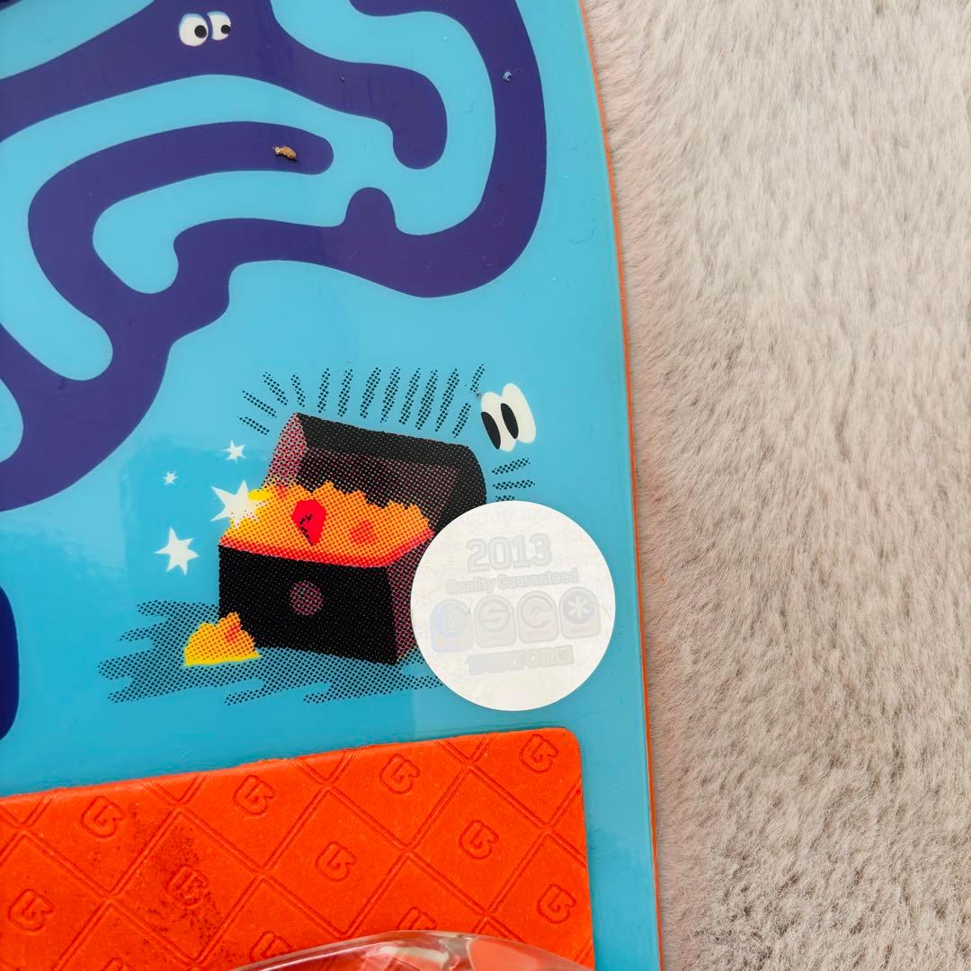 【ジュニア・キッズ】BURTON スノーボード3点セット 100cm K2 ボア