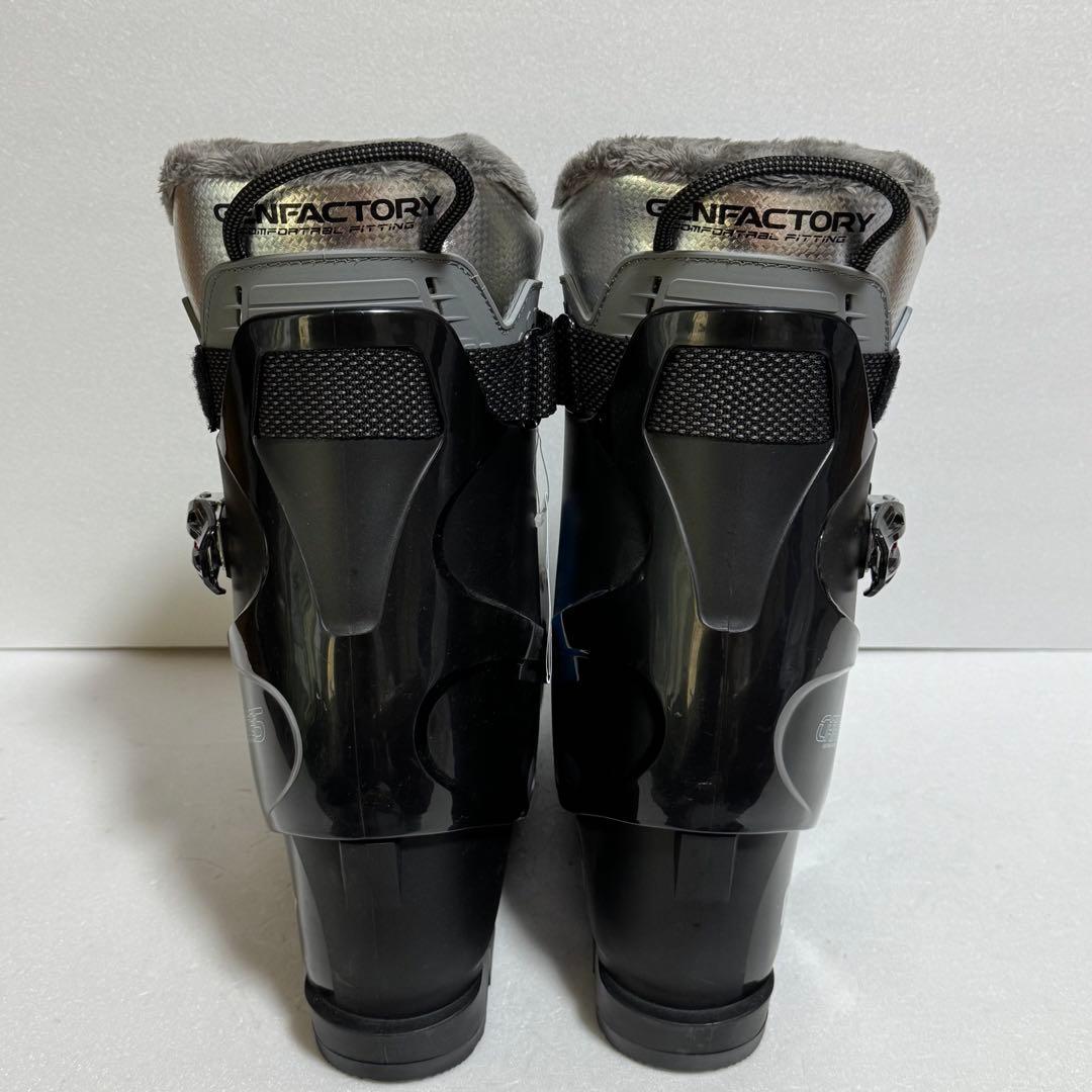 未使用28.5CM スキー ブーツ黒色ブラックGENFACTORY CARVE5