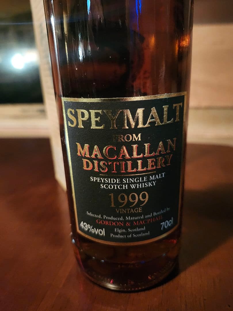 ウイスキー G&M Speymalt from macallan 1999 /2008