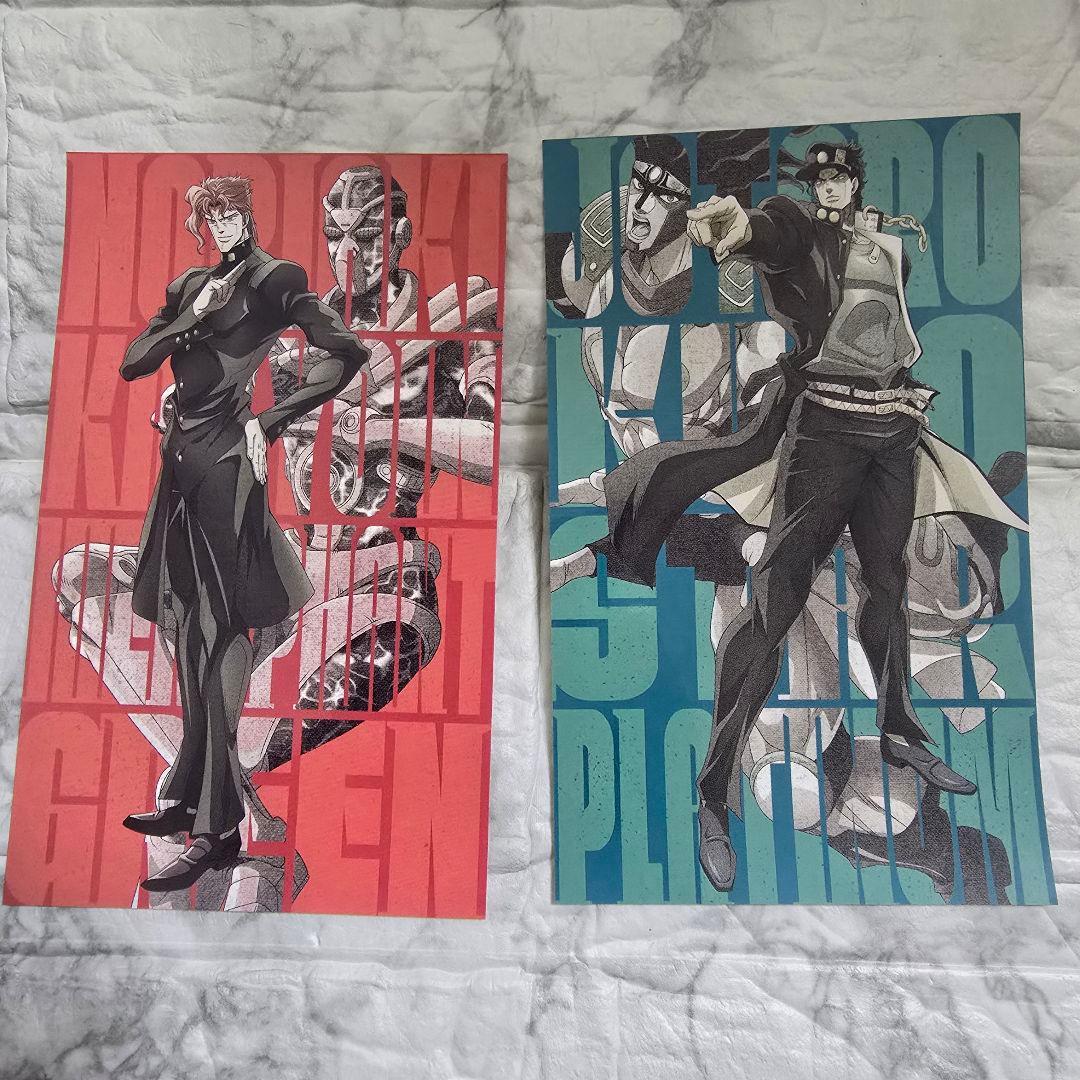 ジョジョ　スシローコラボ　プレート、ステッカー、ピックセット