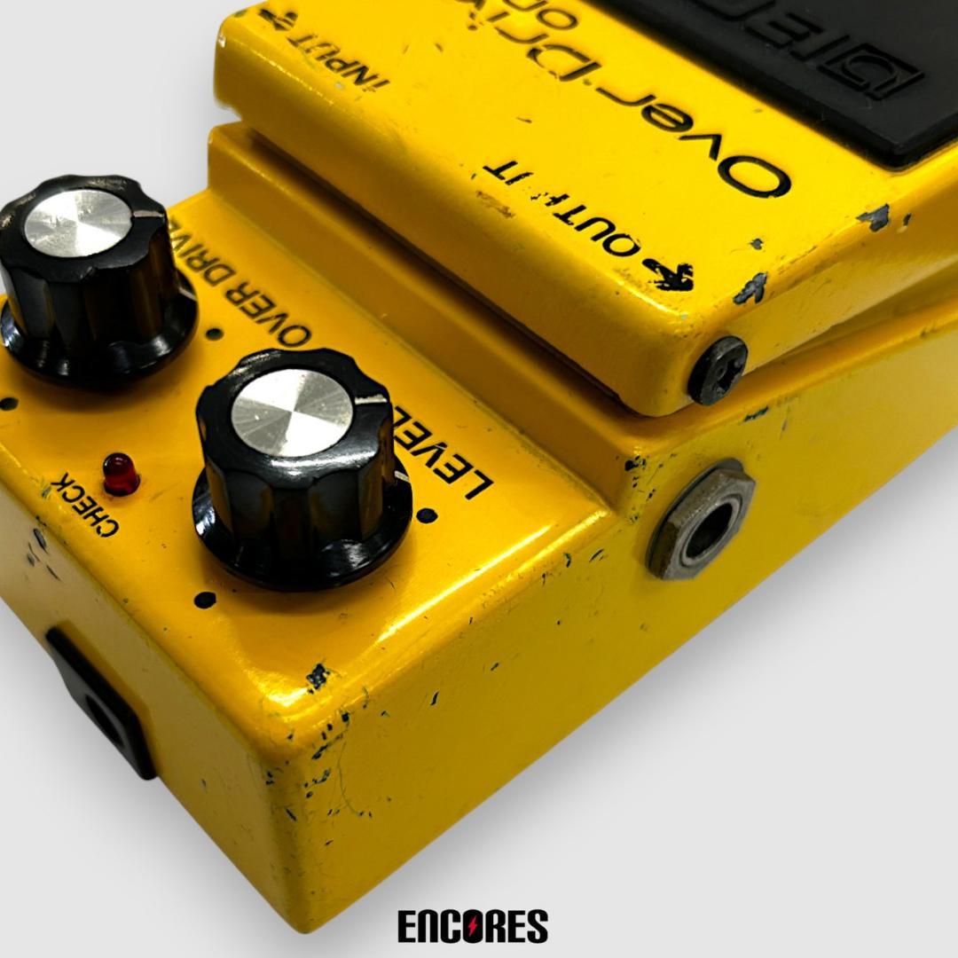 BOSS OD-1 OverDrive 初期 NEC μPC4741C 銀ネジ