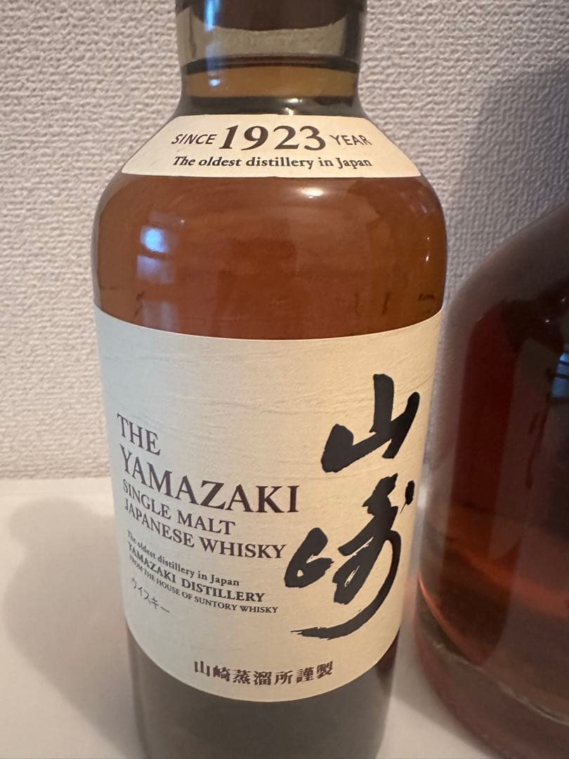 サントリー 山崎 シングルモルト 43度 、シーバスリーガル 18年