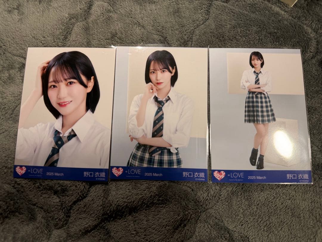 野口衣織 生写真 コンプ4セット