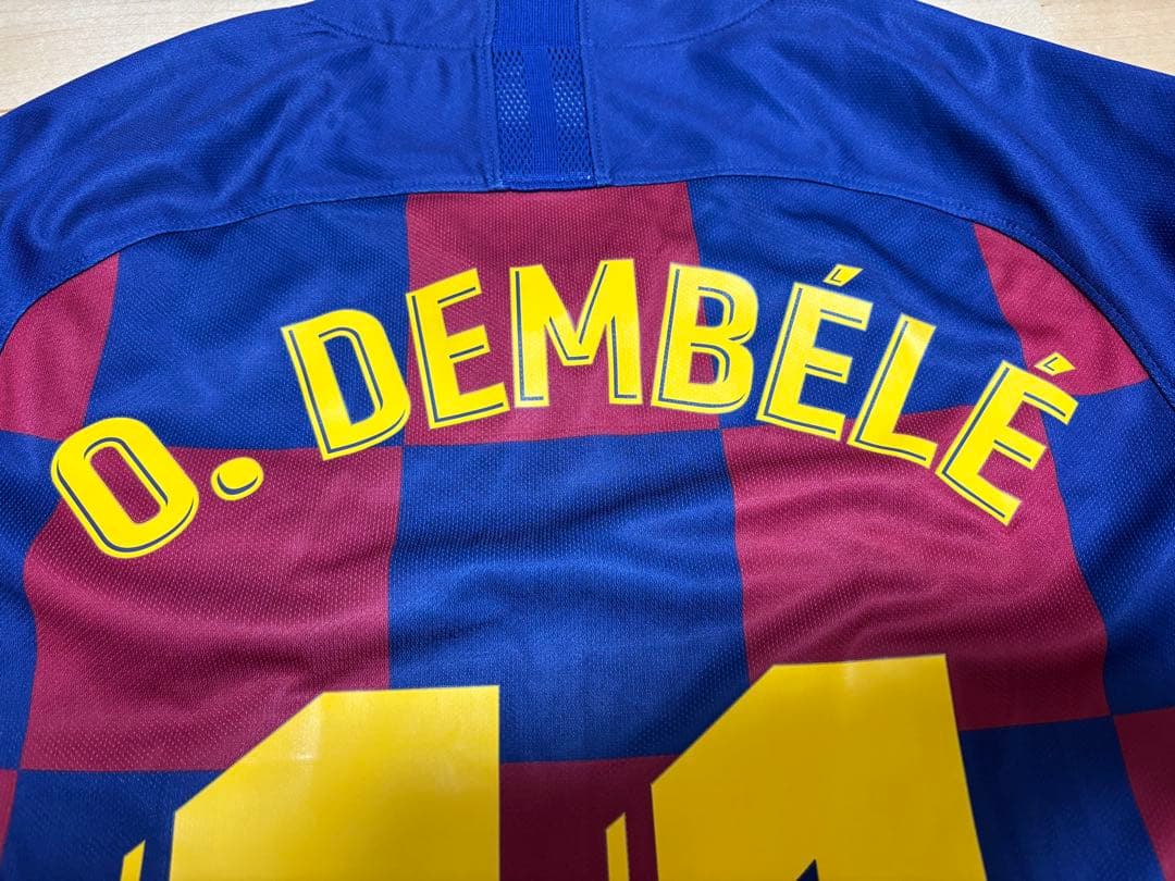 バロンドール！デンベレバルセロナユニフォーム11番 SMナイキフランス代表