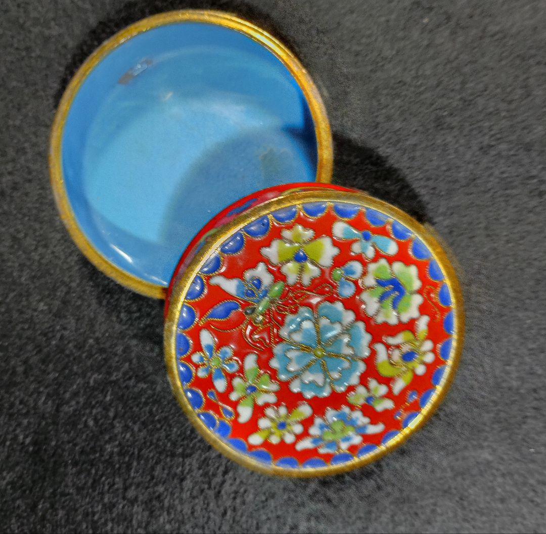 やま　七宝焼小物入れ5点