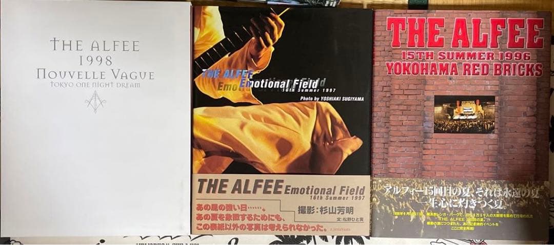 THE ALFEE写真集11冊 バラ売り可