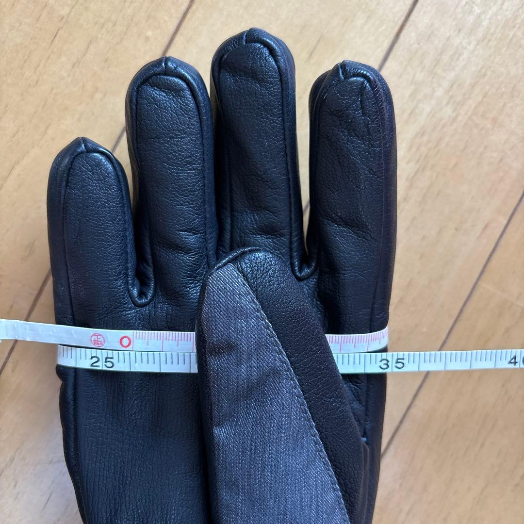 Hestra メンズ　スキーグローブ ブラック/グレー