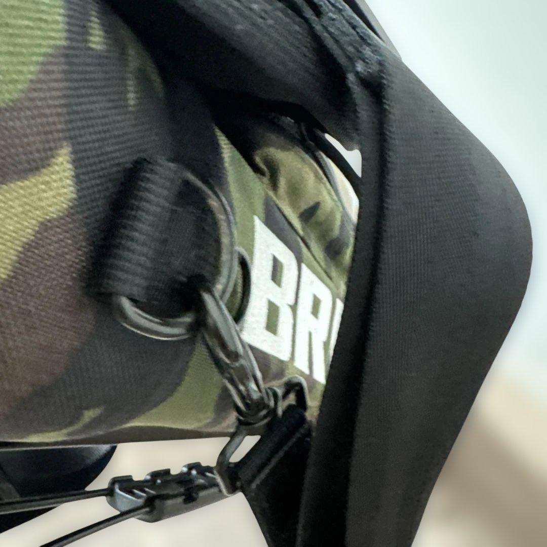 BRIEFING 迷彩 スタンドサブバッグ