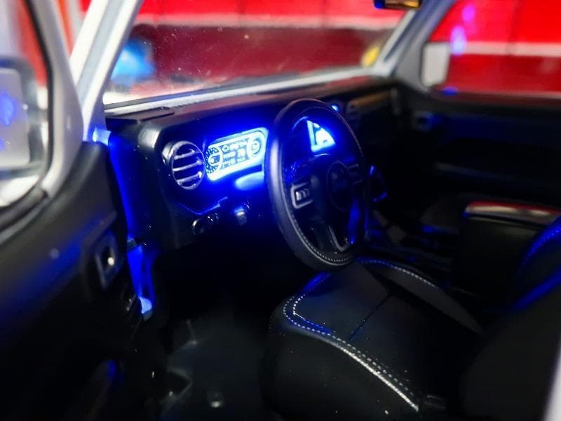 1/18 ジープ ラングラー ルビコン ダイキャスト カスタム