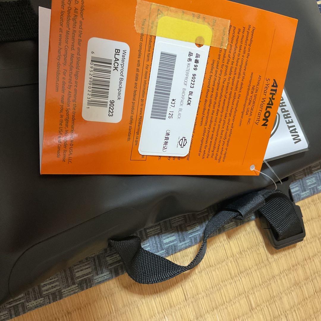 ハーレーダビットソン　防水リュック