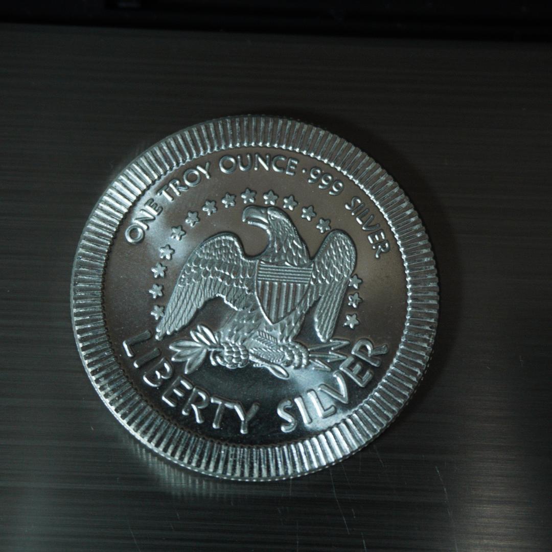 1オンス SilverTowne リバティベル 銀貨 シルバー ラウンド