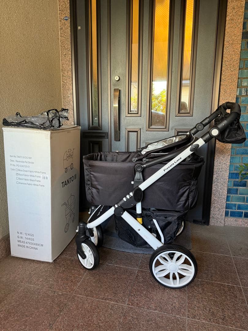TAKA　ピッコロカーネTANTOⅢ ブラック ペットカート