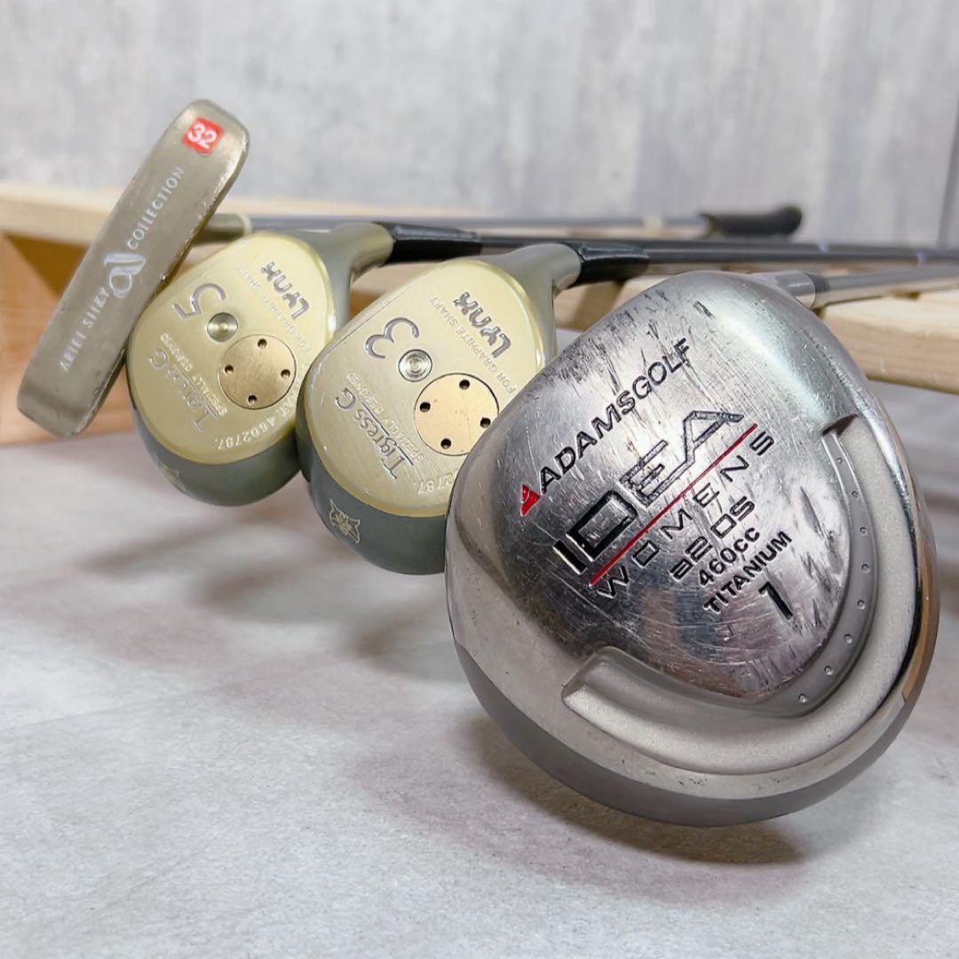 X449 LYNX リンクス レディース ゴルフ クラブ セット 14点 13本