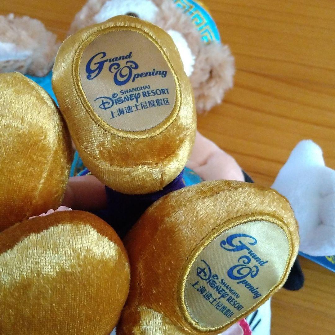 ディズニー　上海　グランドオープン　ぬいぐるみ　ミッキー　ミニー　ダッフィー
