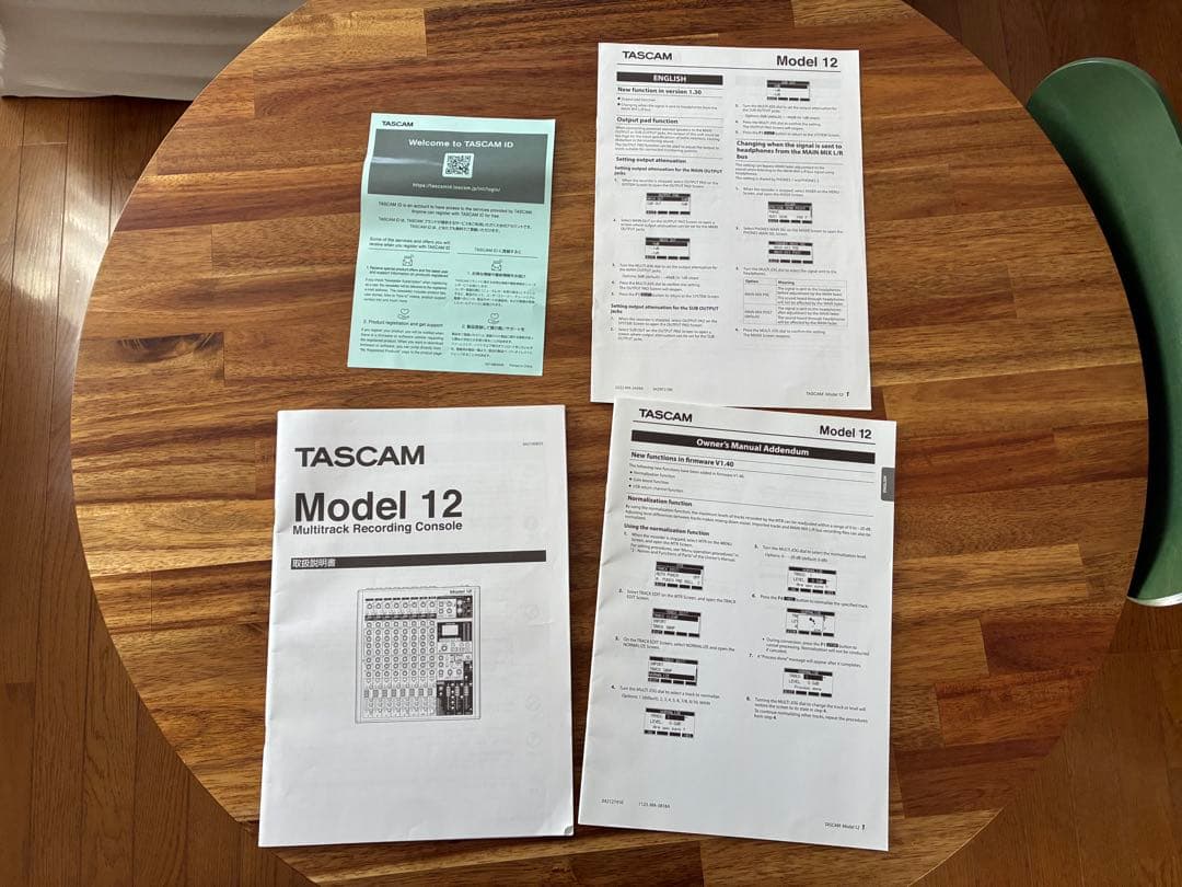 TASCAM - Model 12 ※おまけ付き