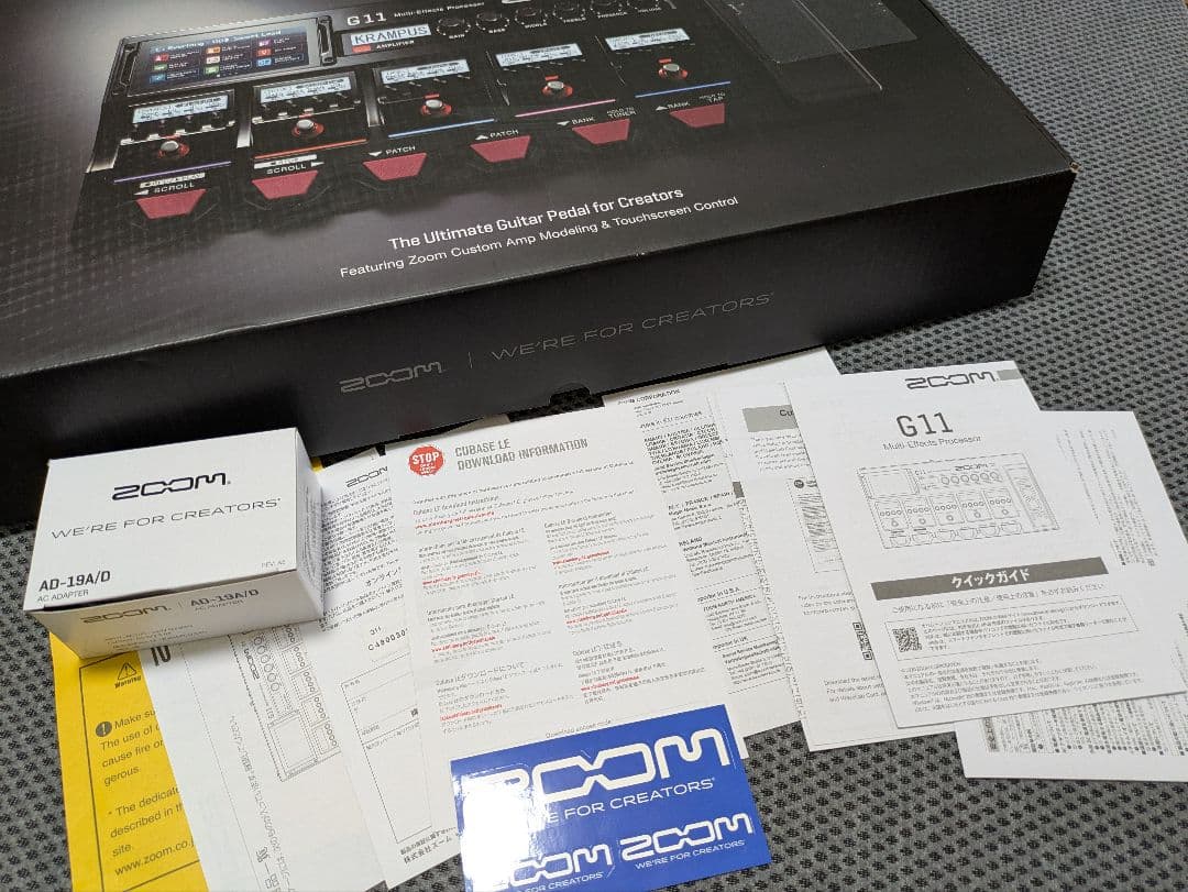 zoom G11　マルチエフェクター