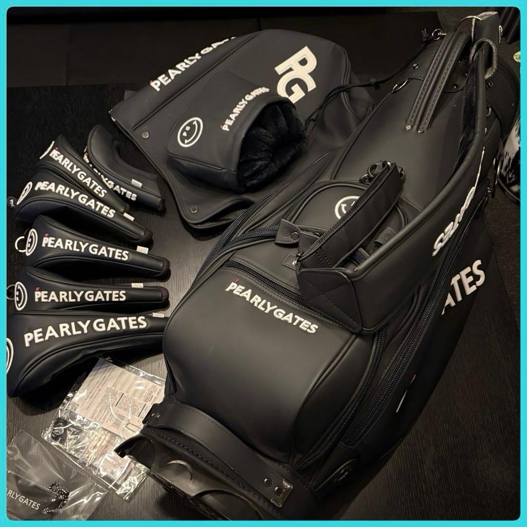 国内正規品　PEARLY GATES キャディバッグ マット合皮