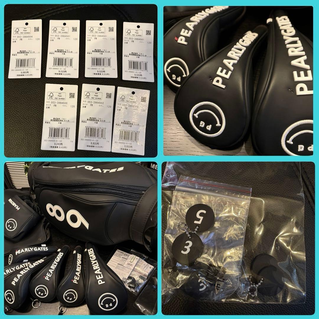 国内正規品　PEARLY GATES キャディバッグ マット合皮