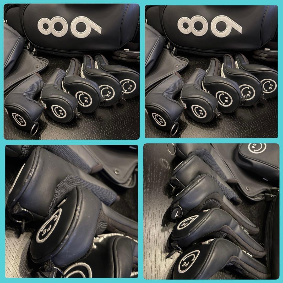 国内正規品　PEARLY GATES キャディバッグ マット合皮