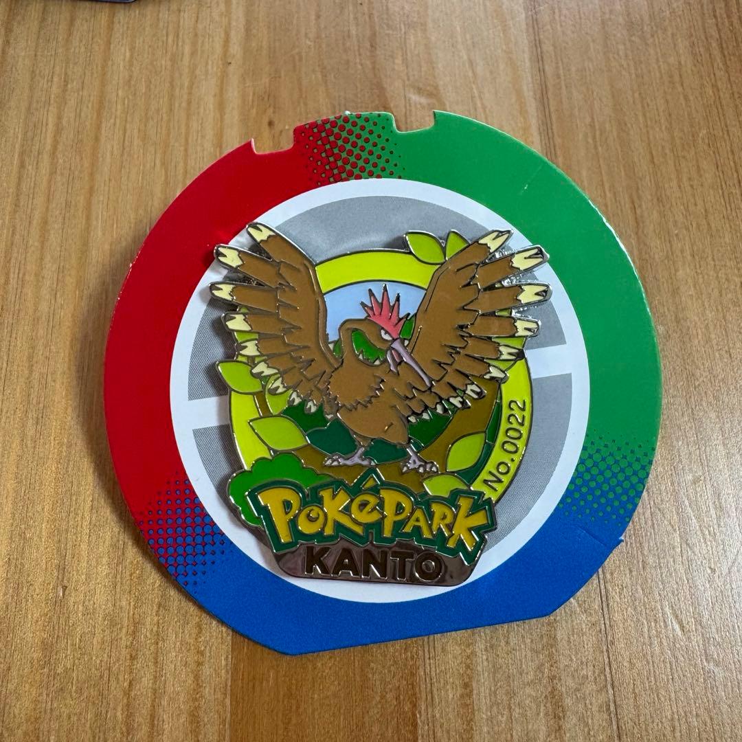 【美品】ポケパークカントー限定 ピンバッジ ピンズ 7個セット