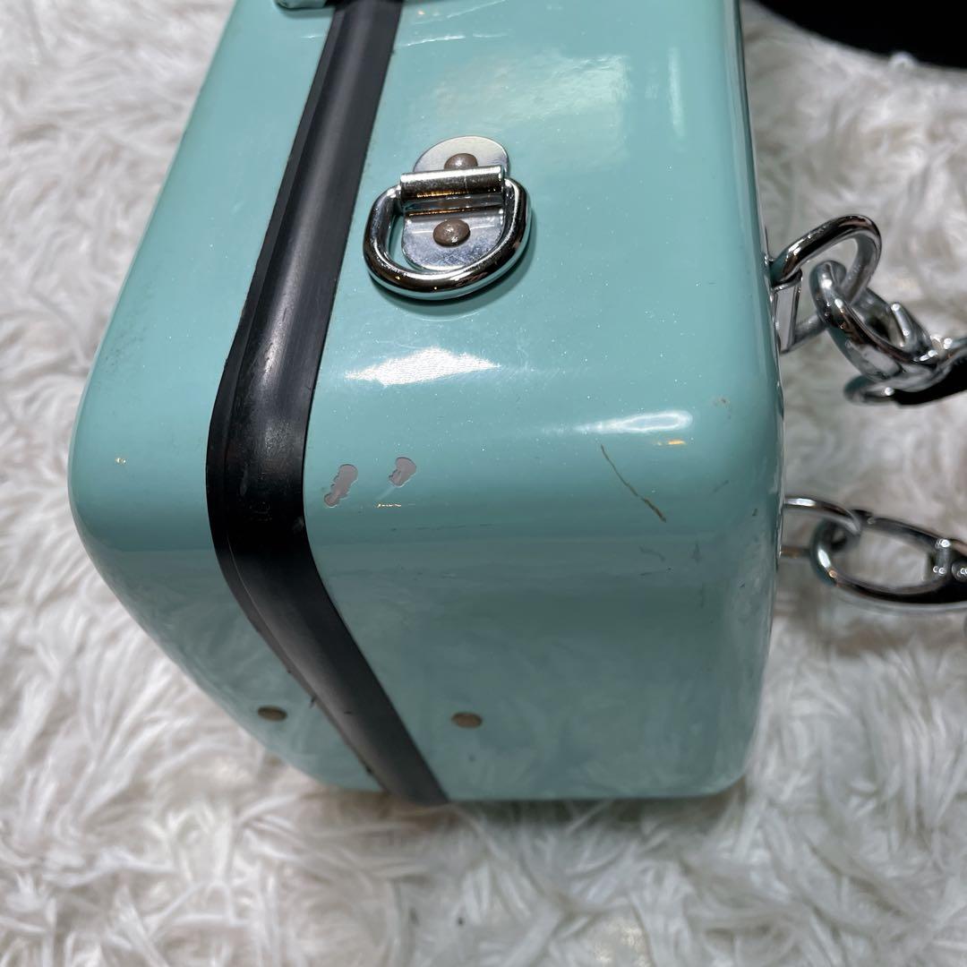 CC シャイニーケース　ソプラノサックス　ケース　ブルー