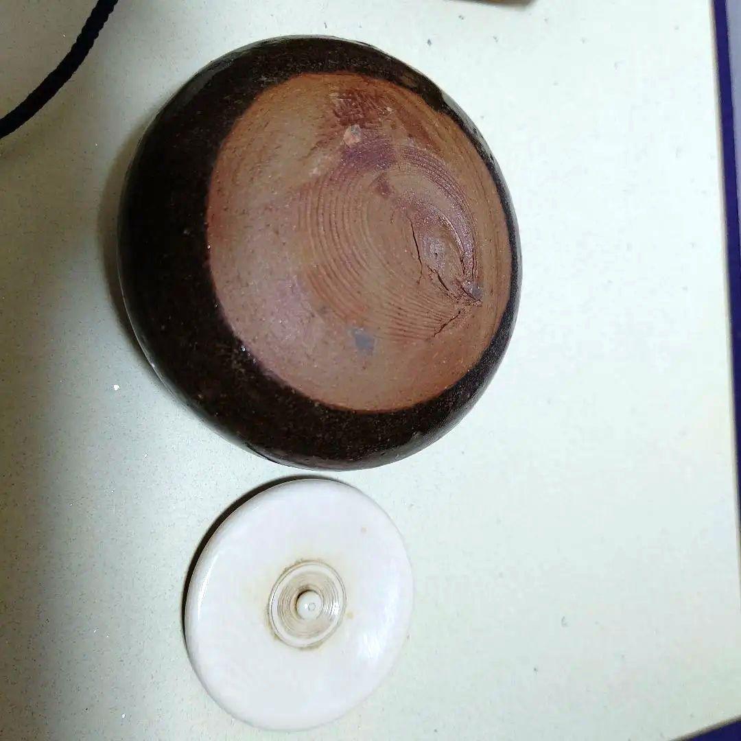 大海茶入、陶勝作、ひち17番