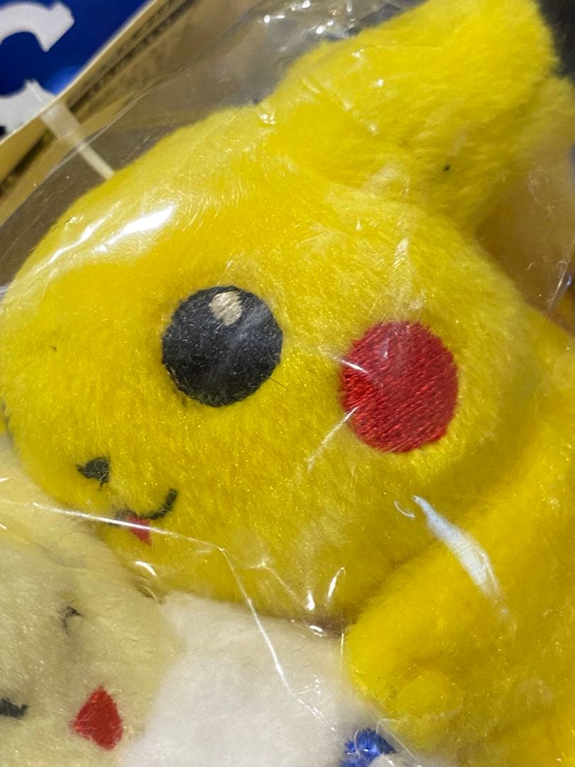 【希少品】新品未使用/絶版ポケペアぬいぐるみトゲピー&ピカチュウ未開封タグ付