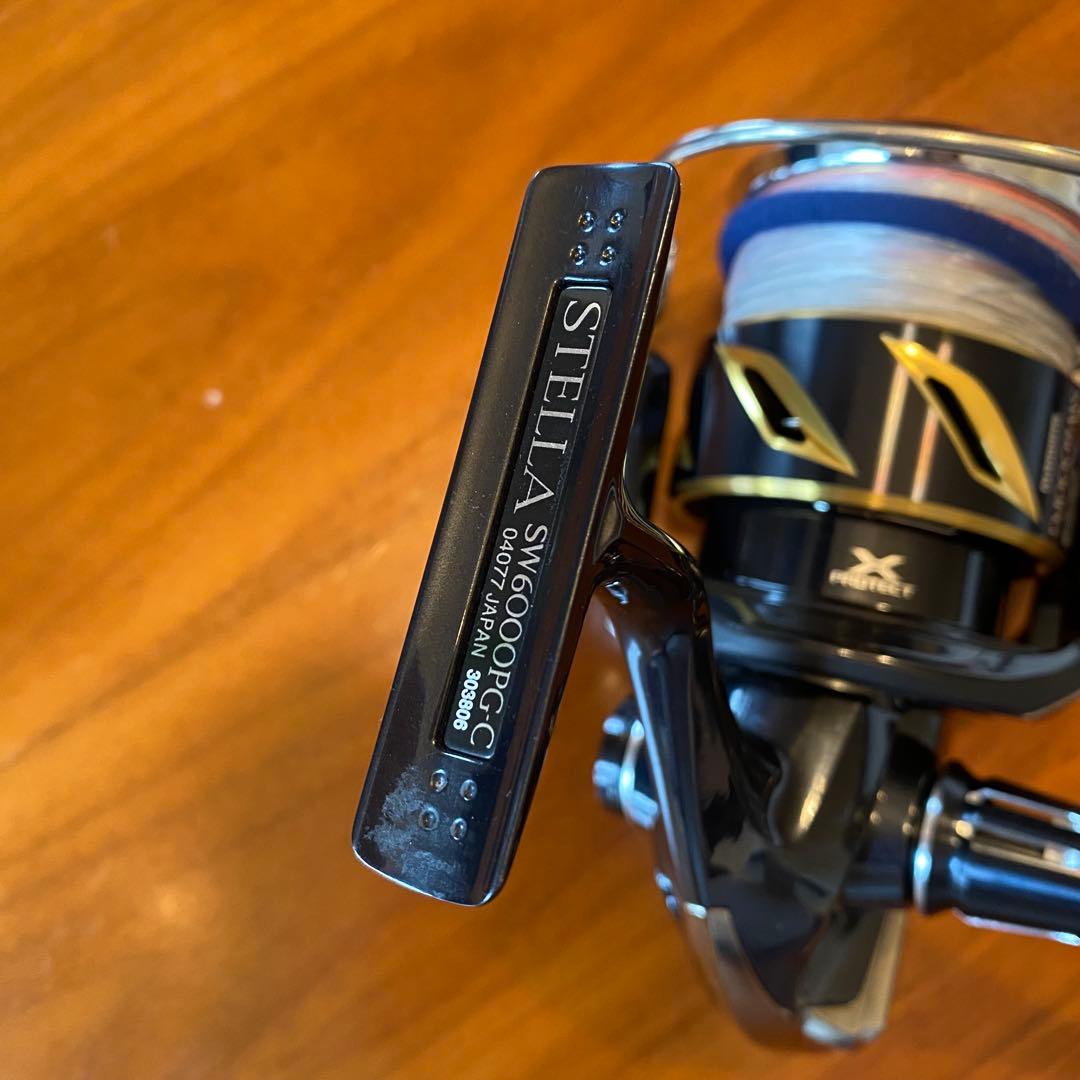 美品　シマノ　20 ステラ　SW 6000 PG リール　STELLA