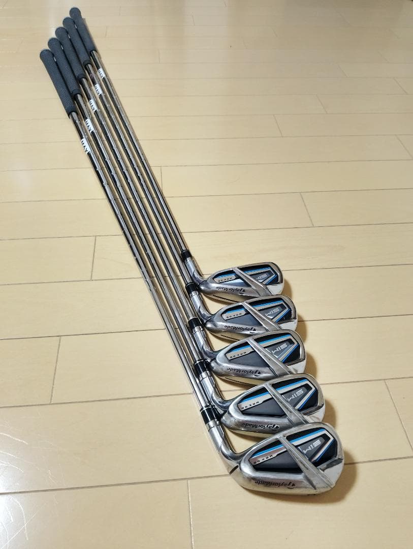 TaylorMade SIM MAX OS アイアン 5本セット