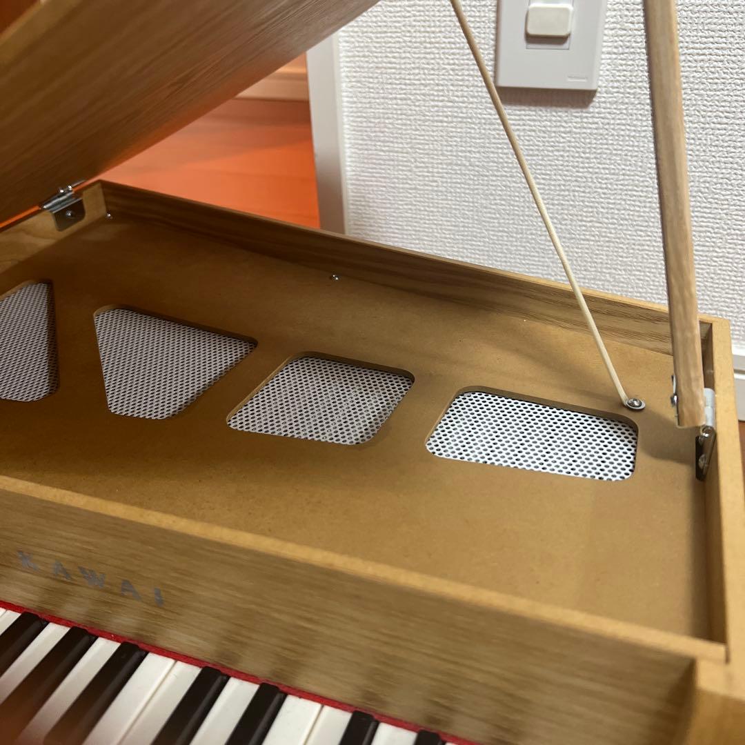KAWAI カワイ ミニ グランドピアノ 木目調 木製 ナチュラル