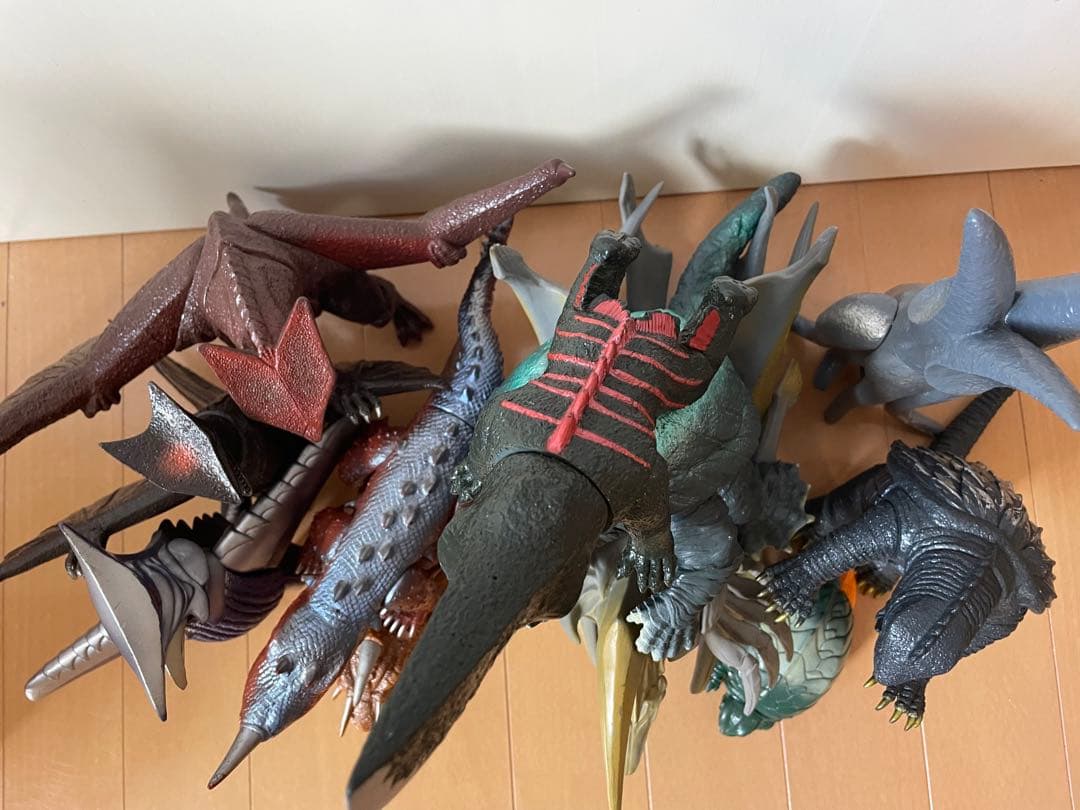 ガメラソフビ11体セット　昭和平成当時物　ギャオスバイラスバルゴンジグラジャイガ