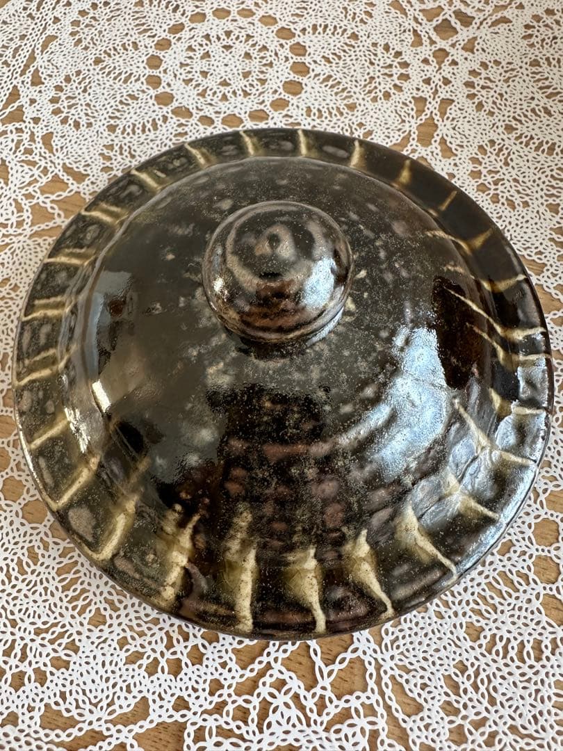 小鹿田焼☆未使用品☆大きな壺