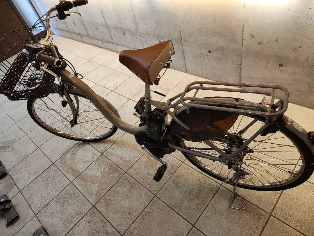 2023年モデルYAMAHA　Pas With DX　マットグレイッシュベージュ