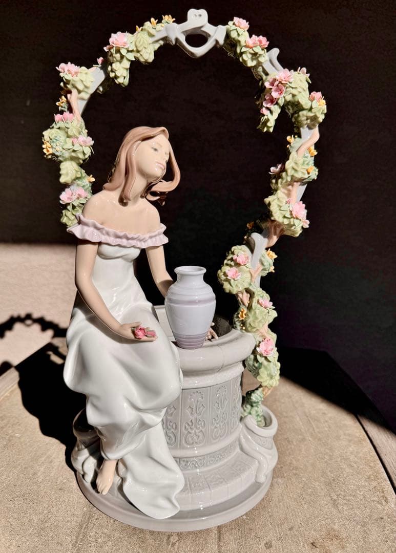 【51.5万円】リヤドロLLADRO 「陽だまりの中で」綺麗！