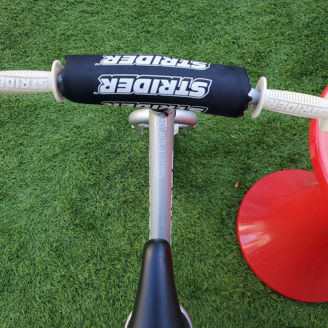 【動作良好】STRIDER PROバランスバイク 12インチ シルバー