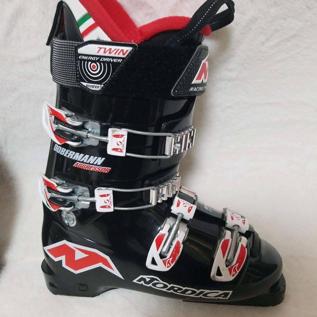 【美品】ノルディカ　NORDICA スキーブーツ　25.5cm ドーベルマン　黒