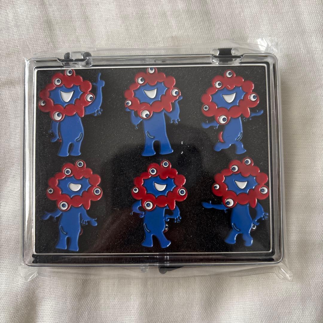 【レア】ミャクミャクピンバッジ6個セット大阪万博