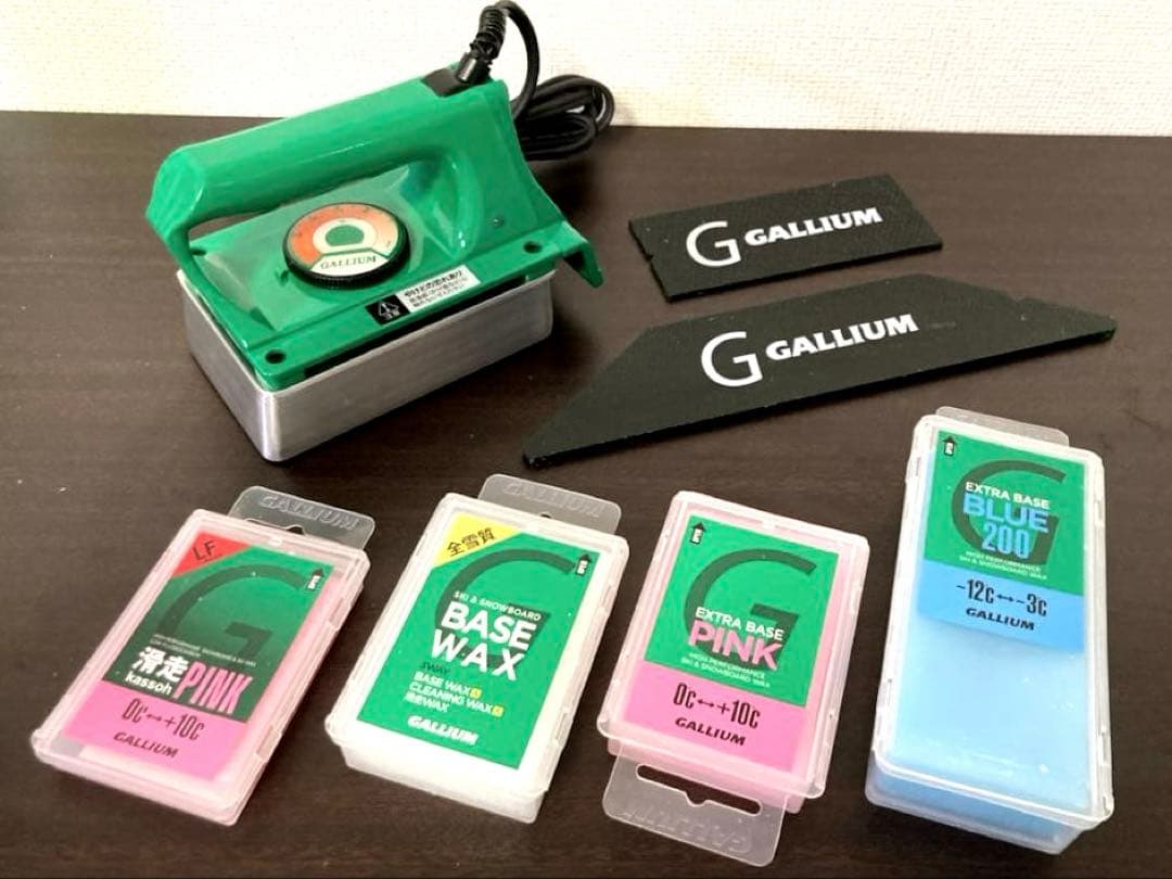 GALLIUM（ガリウム）ホットワックス・アイロンセット