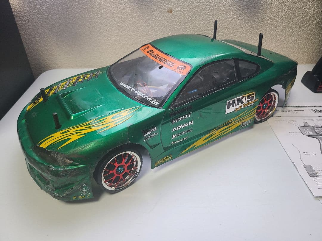 即走行可能　ヨコモ　ドリフトパッケージ　HKS S15 YOKOMO ドリパケ