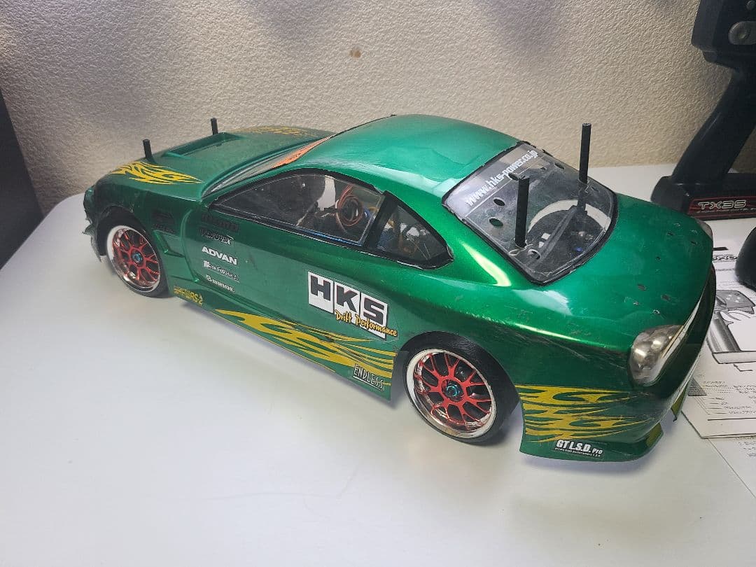 即走行可能　ヨコモ　ドリフトパッケージ　HKS S15 YOKOMO ドリパケ