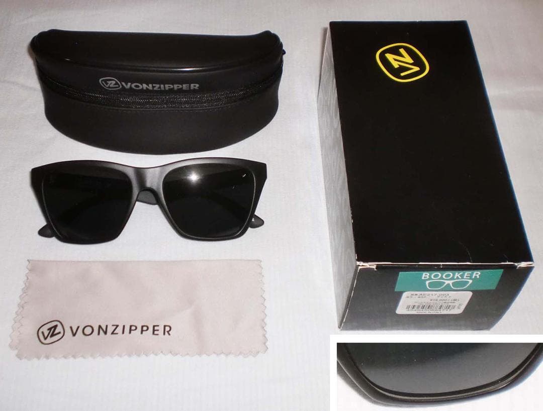 ボンジッパー偏光グラス【ボーカー２１７－００３】Made In Italy　新品