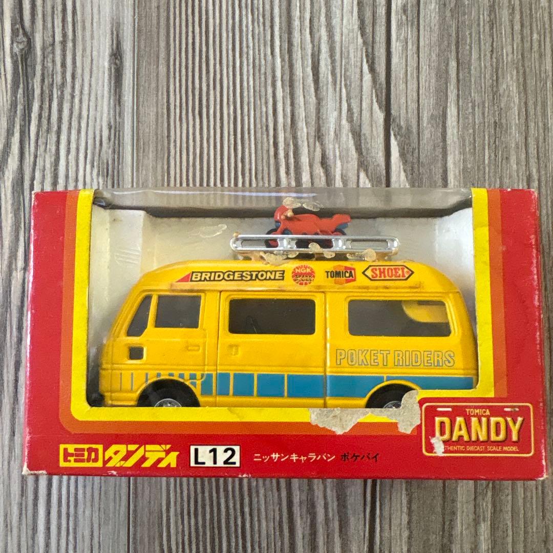 トミカ ダンディ　L12 ニッサンキャラバン　ポケバイ