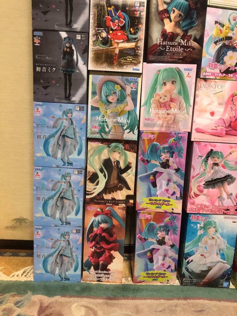 最新　初音ミク　HATSUNE MIKU 美少女　フィギュア　39個　まとめ売り